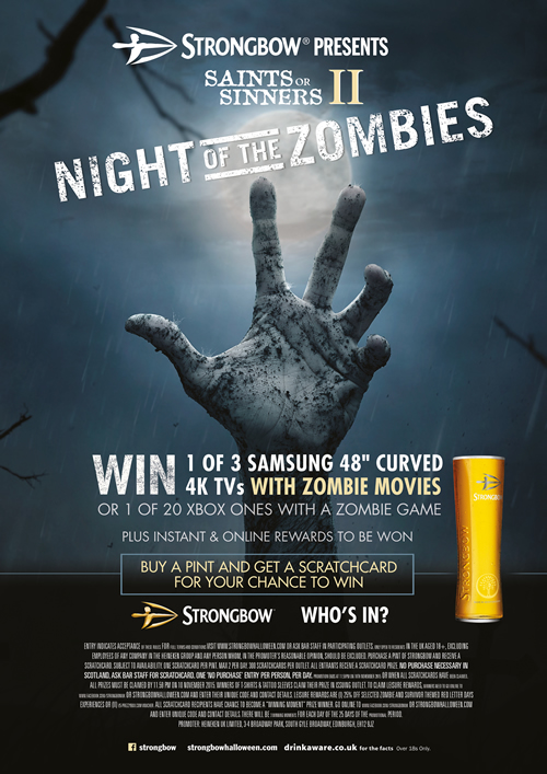 Strongbow Halloween 2015 Night of the Zombies