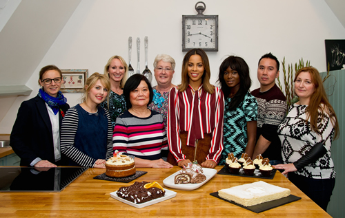The Saturdays' singer Rochelle Humes was chair of the judging panel for the annual Make-A-Wish Bake-A-Wish challenge.