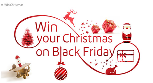 Shopping centre group Intu is to reward one shopper with a Christmas prize on Black Friday as part of a social media campaign aimed at engaging consumers online