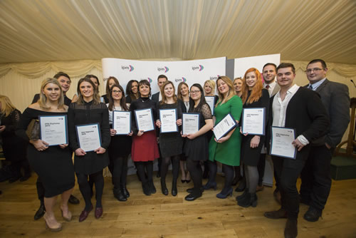 Students on the IPM Diploma and the IPM Incentive & Motivation Diploma collected their certificates at a graduation ceremony at the House of Commons in February 2016.