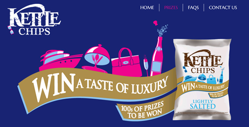Kettle Chips is running its Taste of Luxury prize promotion for the third year running with hundreds of prizes including a two day luxury trip to Monaco.