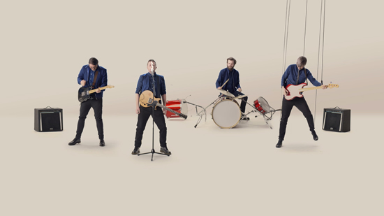 Bupa UK is running a one-of-a-kind interactive music video starring band The Futureheads that shows people how their bodies are performing.