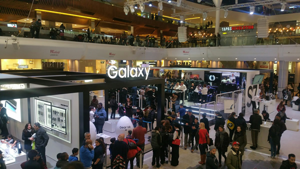 Samsung Electronics UK’s immersive Galaxy Studio space at Westfield London has attracted more than 330,000 visitors since opening on March 11th 2016, the company has revealed.