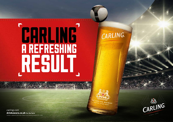 Molson Coors, one of the UK’s biggest brewers, has revealed its promotional plans for Carling in the lead up to 2016’s ‘summer of football’.