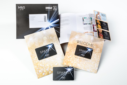 M&S launched its ‘Sparks’ loyalty and store card in 2016, supported by extensive direct mail activity created and managed by The Lettershop Group (TLG).