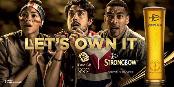 Strongbow – the UK’s number one cider brand – has launched a multi-million pound campaign as part of its exclusive sponsorship of Team GB ahead of Rio 2016, including an on-pack competition to win limited edition glasses.