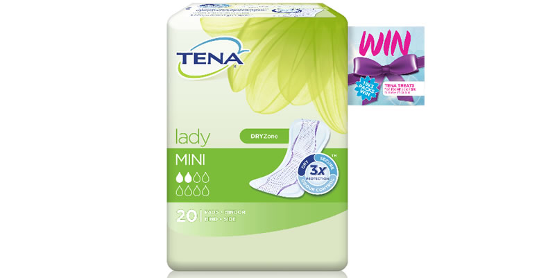 TENA Lady, the UK’s number one bladder weakness brand, has unveiled a new on pack promotion which will allow consumers to ‘treat’ themselves this summer.