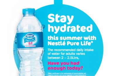 Nestlé Waters is running a exclusive retailer competition to find Britain’s ‘most hydrated community’ this August.