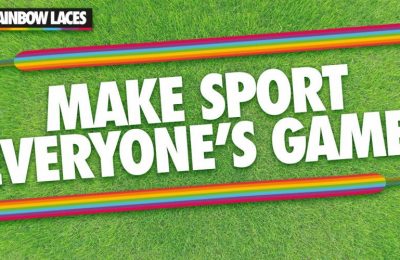 Adidas, Aon and Aviva are backing this year’s Rainbow Laces campaign, which is run by LGBT charity Stonewall UK to combat homophobia and transphobia in sport.