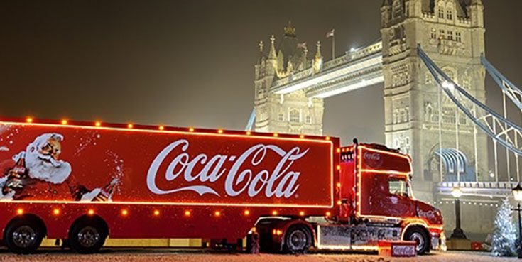 Coca-Cola’s iconic Coca-Cola Christmas truck tour kicks off this year on November 17th 2016, with visits planned for 44 stops locations across the UK in the run up to Christmas Day. Plus, for the first time, the truck will also be making appearances on fans’ Twitter feeds – anyone tweeting #HolidaysAreComing will see the Coca-Cola Christmas truck appear in their tweet.