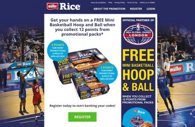 Müller Rice has announced an extended partnership with the US National Basketball Association (NBA) that sees the brand become an official marketing partner of the upcoming NBA Global Games London 2017. The dairy company will be running an on-pack promotion and a separate multimedia promotion as part of the deal.