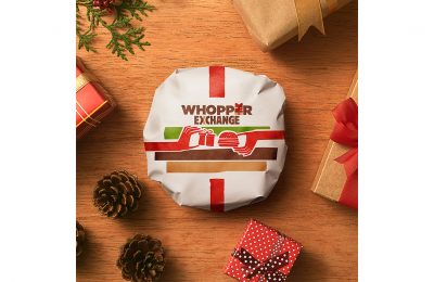 Burger King is running a promotional campaign this Christmas where it will swap an unwanted present for a burger. On Boxing Day (December 26th 2016), selected Burger King outlets will let customers bring in gifts of any value to exchange for one free burger. All presents received will be donated to a local charity.