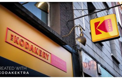 Kodak has opened a pop-up shop in London’s Soho called The Kodakery, as part of the launch of the Kodak Ektra Smartphone, the brand’s new photography-first smartphone which went on sale for the first time at the start of December.