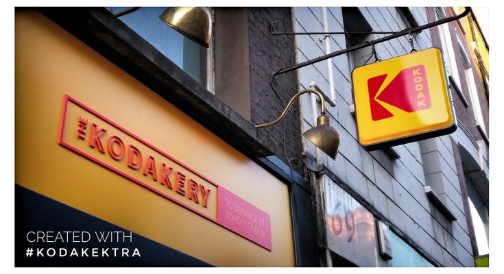 Kodak has opened a pop-up shop in London’s Soho called The Kodakery, as part of the launch of the Kodak Ektra Smartphone, the brand’s new photography-first smartphone which went on sale for the first time at the start of December.