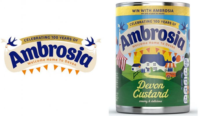Dessert brand Ambrosia, is celebrating its 100th anniversary with a year-long on-pack promotion and new packaging launching this month. Giving away over 1000 prizes which reflect its Devonshire heritage, the brand will also promote its Centenary year through a wide range of in-store activations within the grocery channel.