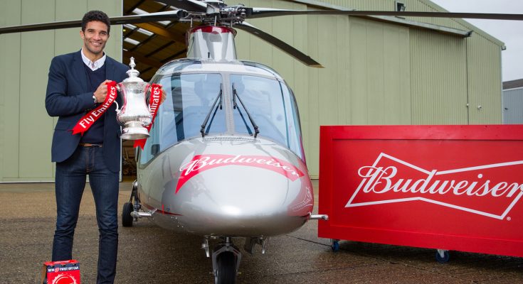 Budweiser is to reward the fans of the football team which achieves the greatest against-the-odds upset in the Third Round of the FA Cup this weekend with free beer, delivered by a helicopter with FA Cup winner David James on board.