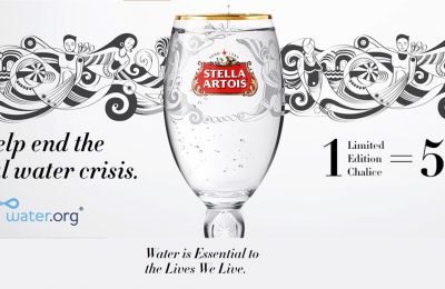 Stella Artois and Water.org used last week’s World Economic Forum (WEF) meeting in Davos to call on international business leaders, corporations, media and consumers to join them in committing to help end the global water crisis.