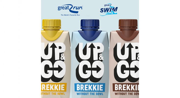 Australian oat-based breakfast drink Up&Go has signed up as the Official Breakfast Drink Partner of the Simply Health Great Run and Great Swim Series, in a major sponsorship deal which will see the product sampled to all participants in the events.
