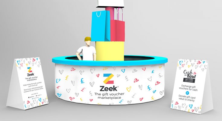 Zeek, a website and app that lets consumers buy and sell unwanted gift cards, is launching a one-day pop-up shop offering consumers the chance to swap their unwanted Christmas gift cards for the equivalent amount in cash – or donate the equivalent amount to charity.