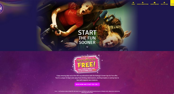 Kelloggs Grown Ups Go Free promo 2017 launches for Easter IPM Bitesize