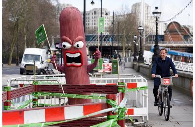 Meat snack brand Peperami is running a spoof promotional campaign encouraging consumers in London and the South East of England to report potholes that they think need filling in, with backing from YouTube comedy star Jack Jones.