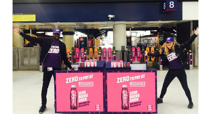 Lucozade Zero and fashion retailer Missguided has announced a collaboration, ‘Zero To Pay’, which will be brought to life through on-pack promotion and experiential marketing.