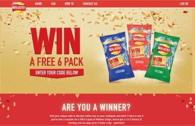 Walkers has announced its biggest-ever on-pack promotion, offering a range of cash prizes with a guaranteed prize pool of £2m.