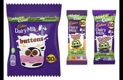 Cadbury’s latest on-pack promotion offers families the chance to adopt one of 20 cows and enter a draw to win a family farmyard weekend away to meet the animal.