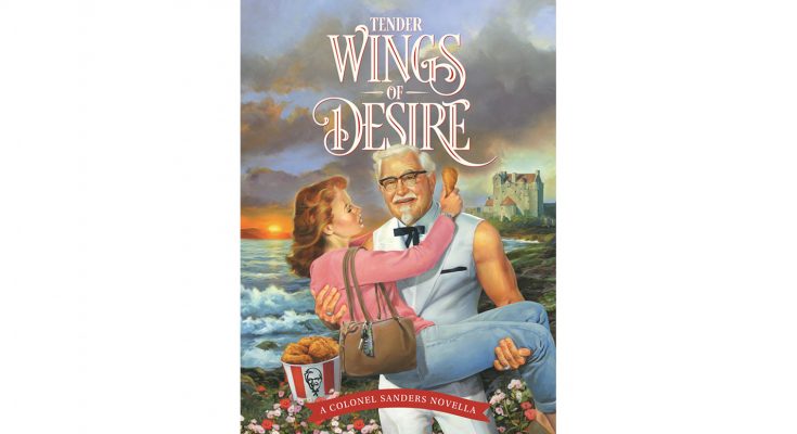 To celebrate Mother’s Day in the US, KFC is giving away a free romance novella, ‘Tender Wings of Desire’, featuring founder (and now brand character) Colonel Harland Sanders as the love interest.