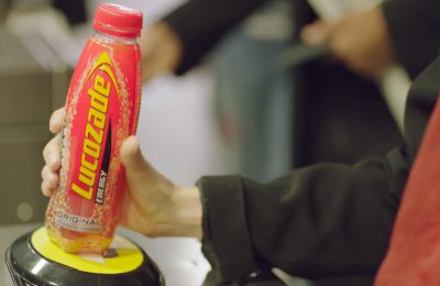 Team GB gymnast Nile Wilson, Britain's Got Talent finalists Twist and Pulse and ballet star Alessia Lugoboni have teamed up with Lucozade Ribena Suntory and Transport for London to promote an offer for commuters of free journeys on the London Underground, using ‘contactless’ Lucozade Energy bottles.