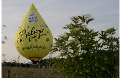 Belvoir Fruit Farms, makers of the Belvoir brand of fruit cordials, is backing its Little Drop of Lovely marketing campaign with a hot air balloon which will tour UK food and countryside festivals, including Bristol Balloon Fiesta, and selected supermarkets.