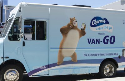 Procter & Gamble-owned toilet paper brand Charmin offered New Yorkers their own private and personal toilet facilities last week, with the launch of Charmin Van-GO, the first-ever on-demand mobile bathroom service.