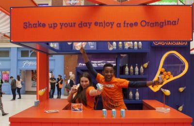 Carbonated soft drink brand Orangina is launching a £2.4m experiential campaign this month, including sampling, plus an exclusive competition for independent retailers.