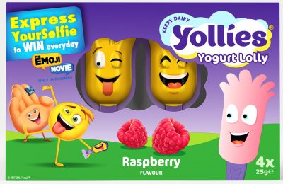 Kerry Foods is joining forces with Sony Pictures Consumer Marketing to run a new ‘Express Your Selfie’ on-pack promotion for its kids’ cheese snacking products, supporting the release of Sony Pictures Animation’s upcoming film, The Emoji Movie, released on August 4 2017.