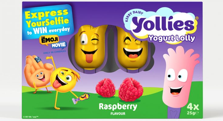 Kerry Foods is joining forces with Sony Pictures Consumer Marketing to run a new ‘Express Your Selfie’ on-pack promotion for its kids’ cheese snacking products, supporting the release of Sony Pictures Animation’s upcoming film, The Emoji Movie, released on August 4 2017.