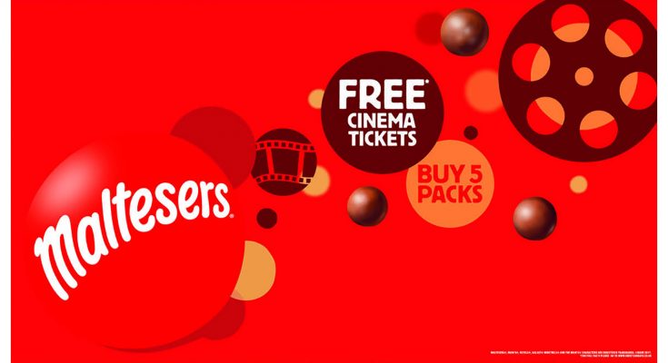 Mars Chocolate UK has announced the return of its Sweet Sundays promotion for the sixth year running. Consumers who buy a range of Mars bitesize products will be able to claim free cinema tickets. Mars says it is its biggest bitesize activation in 2017.