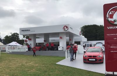 Car manufacturer Vauxhall has delivered a fully immersive experience at this year’s Goodwood Festival of Speed, including a Virtual Reality driving simulation, a ‘digital windscreen defrost’ challenge, a Vauxhall Car Wash fun photo opportunity and child-friendly areas.