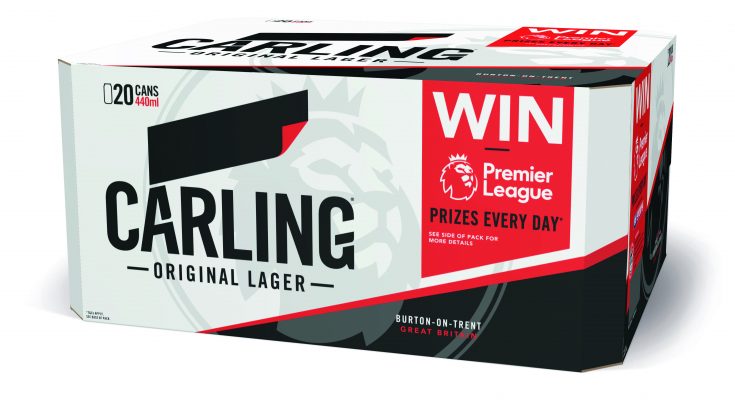 Carling has launched a new on-pack promotion giving consumers the chance to win an array of Premier League prizes, including the trophy itself (for a day).