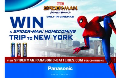 Panasonic has launched an on-pack promotion in the UK in conjunction with the release of the Sony film, Spider-Man: Homecoming.