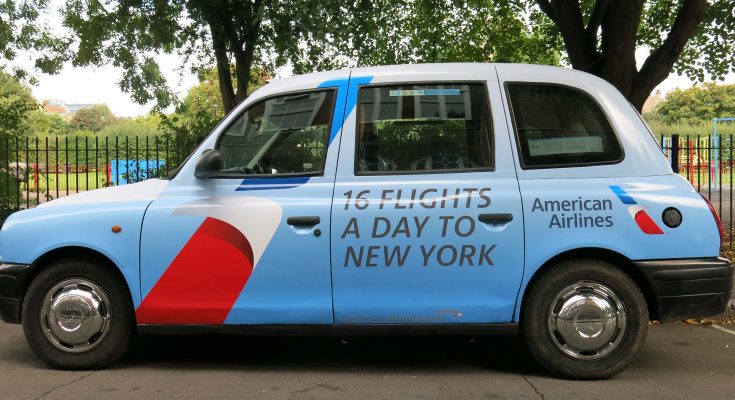 A new American Airlines campaign to drive awareness of its product and network offering from London has become the first of its kind to utilise geofencing technology with a moving object – in this case, a London black taxicab.
