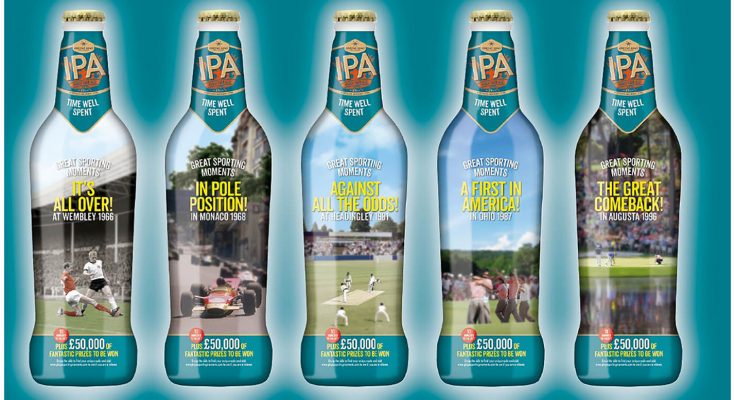 Greene King, the official beer sponsor of English cricket and grass-roots rugby, is hosting a major sports-themed nationwide on-pack promotion, created and implemented by Farnham-based marketing agency Ten Feet Tall.