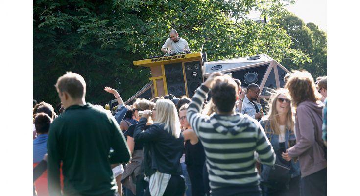 Swedish fruit cider brand Kopparberg has ended its UK summer experiential activation campaign in style, with a brand-new activation, ‘The Recycling Rig’, a giant machine which rewards consumers who recycle with great summer music.