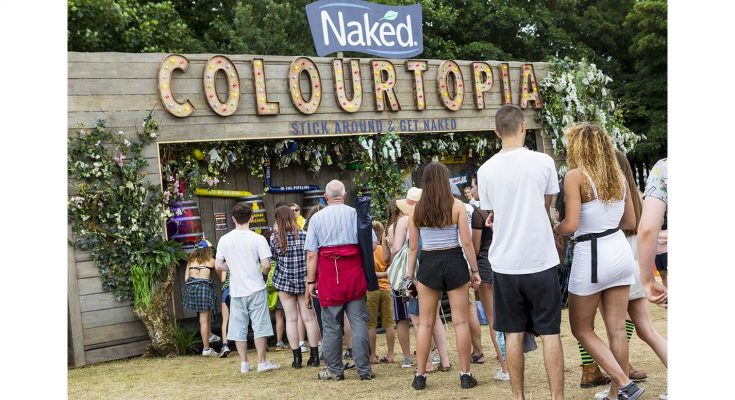 Naked Juice invited visitors to Festival No.6 in Portmeirion, Wales, to step into the brand’s Colourtopia experience, a unique space full of possibilities, powered by its products.