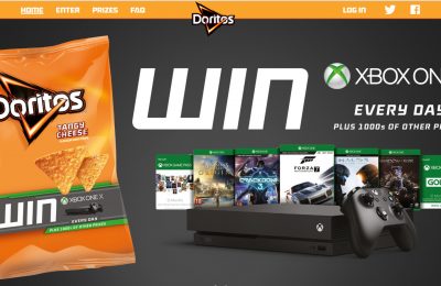 PepsiCo-owned snack brand Doritos has teamed up with Xbox to offer consumers the chance to win more than 70,000 prizes, including the new Xbox One X.