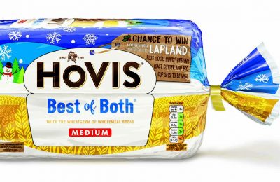 Hovis, the iconic British bread brand, is running a Christmas on-pack promotion on its Best of Both loaves offering consumers the chance to win a Grand Prize of a family holiday to Lapland plus winter experiences or one of 1,000 Hovis Christmas egg cup and toast cutter sets.