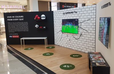 LG Electronics has appointed promotions agency tpf to create ‘The Perfect LG TV Experience’, an experiential activation designed to inspire consumers to upgrade their TV and invest in one of LG’s premium sets.