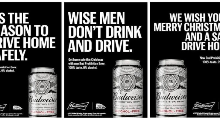 AB InBev, the world’s biggest beer company, has been supporting its new alcohol-free beer, Budweiser Prohibition, with a UK anti-drink drive digital and Out Of Home campaign, plus a sampling drive through Tesco.