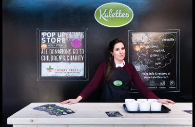 Tozer Seeds has been running a pop-up to promote Kalettes, a natural cross between kale and Brussels sprouts, at Hoxton's Railway Arch, Geffrye Street, London.