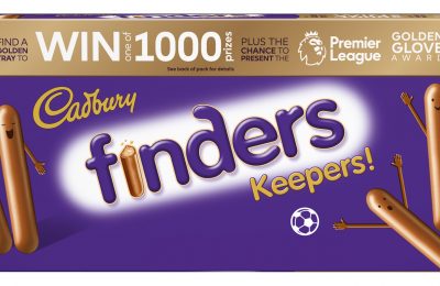 Cadbury’s Premier League football partnership is moving into biscuits with the launch this month (January 2018) of an on-pack promotion for Cadbury Fingers – Finders Keepers.