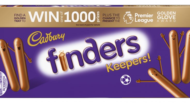 Cadbury’s Premier League football partnership is moving into biscuits with the launch this month (January 2018) of an on-pack promotion for Cadbury Fingers – Finders Keepers.